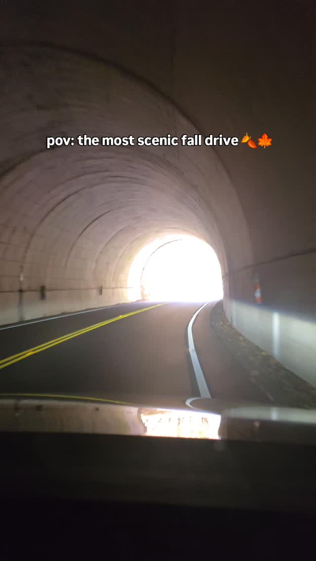 The most beautiful drive in the most beautiful season! 🍂✨️

I was just in awe! This drive was so scenic, I actually cried!