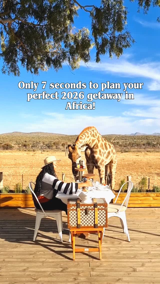 Africa is HUGE 🌍 - 54 countries full of epic adventures, beaches, safaris, and city escapes.

Plan your 2026 getaway like this:

🐘 Safari in Kenya + chill beaches in Zanzibar 🏖️
🌿 Rwanda & Uganda for wildlife and lush landscapes
🌍 Ghana, Togo & Benin or Senegal for culture, history & good vibes
🏙️ South Africa + Namibia for city life, mountains & wine
🌤 Morocco + Egypt for Northern African charm and culture
👣 Seychelles (which can be combined with Kenya or Ethiopia) for slow and perfect beach days!
🍃 Zimbabwe + Zambia + Botswana for natural world wonders

There's more and something for every traveller! From luxury lodges 🏨 to camping under the stars ⛺, there’s something for everyone.

Save this for your 2026 travel inspo 📌, share it with your travel buddy ✈️, and follow for more adventures in Africa and around the world!

Which of these spots are you adding to your bucket list?