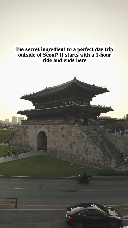 Tired of the usual tourist spots? You have to check out Suwon, South Korea, home to the incredible Hwaseong Fortress (a UNESCO World Heritage Site) - and you have to stay the night! 🌙

Getting here is super easy - just hop on the subway from Seoul, and in about an hour, you're stepping back into history. There are also super comfortable buses (which I used during my stay)

Some of my favourite memories here include:

⛅️ Walking the Suwon Fortress Wall (the views are pretty wonderful,  especially at sunset)

☕️ Finding the best cafes in the city

📚 Visiting the Starfield Library 

👣 Just walking around the city

Suwon is the perfect blend of historical charm and modern Korean city life, and it's easily one of the best day (or overnight) trips from Seoul.

Which stop would you hit first: the ancient fortress or the famous BBQ? Let me know in the comments! 👇

➡️ Tap the Save button so you don't forget this spot for your Korea itinerary!

#Suwon #SuwonCity #DayTripFromSeoul #HwaseongFortress #VisitKorea #KoreaTravel #Koreatrip #TravelSeoul #SouthKorea #UNESCO #KoreanFood #TravelTips #AestheticReels