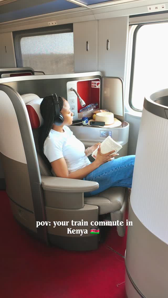 The SGR is a fantastic way to travel from Nairobi to the coast. Not only do you get a comfortable stress-free ride, you also get a FREE safari!