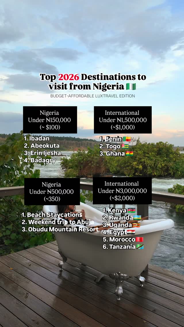 Make 2026 your year of travel! ✈️✨️